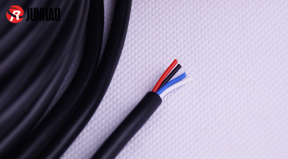 4 Core silicone Cable Wire With PVC Jacket