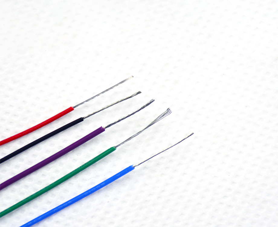 FEP Tinned Copper Wire, Single Core awg 26 Cables 200C 300V 3