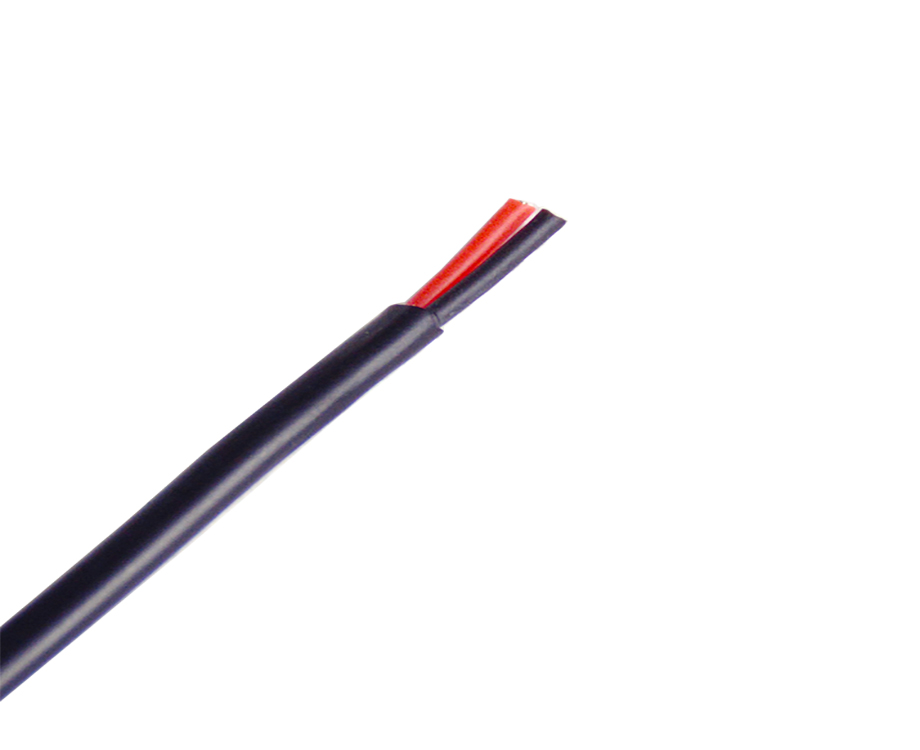 2 Core Conductor FEP Insulation Flat Flexible Electrical Wire Cable 1