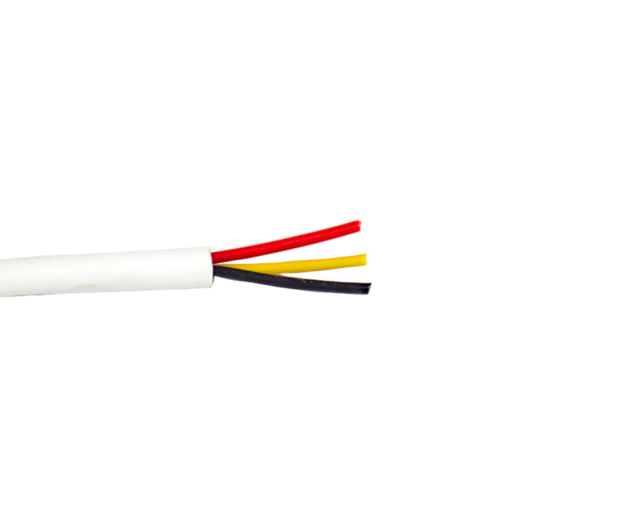 3 Core 4.5mm FEP Wire awg 22 With PVC Jacket Wire Cable 1