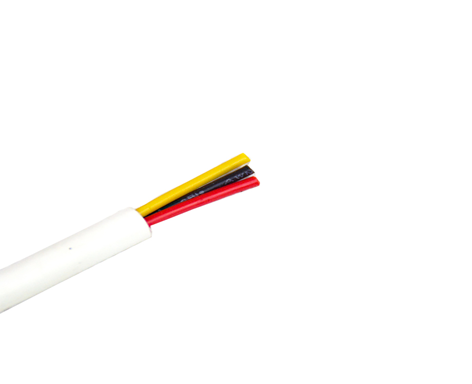 3 Core 4.5mm FEP Wire awg 22 With PVC Jacket Wire Cable 2