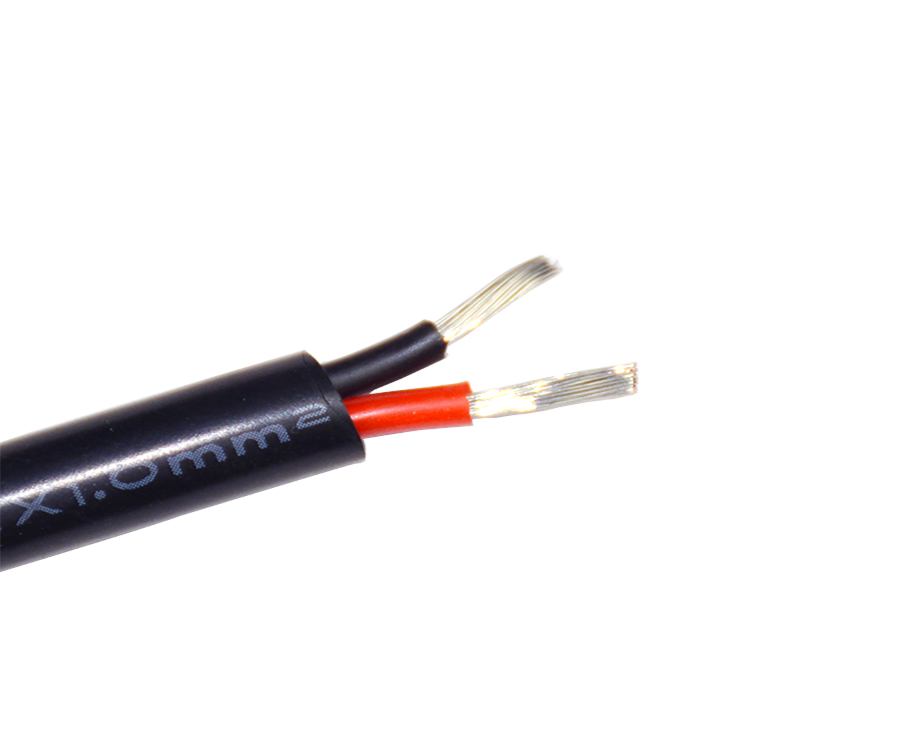 FEP with PVC Sheath 2 core Transparent Lighting Cable 2