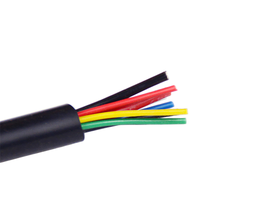 FEP with Silicone Rubber Sheath 8 Core Cable1
